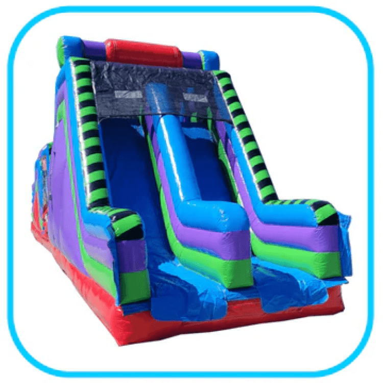 30ft Conquer Rock Climb Slide